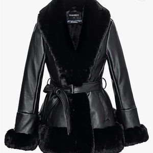 Non Leather Faux Fur Jacket